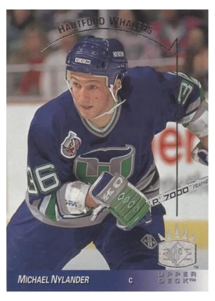 1993 Upper Deck SP Michael Nylander #62 card