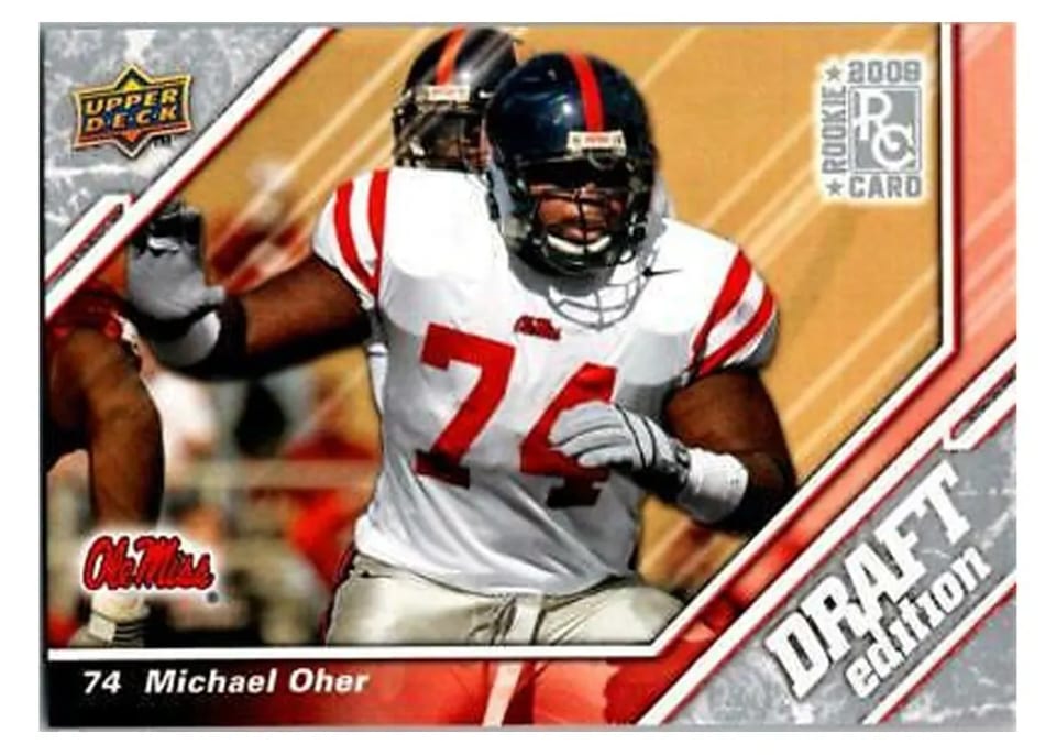 2009 Upper Deck Draft Edition Michael Oher #44 card