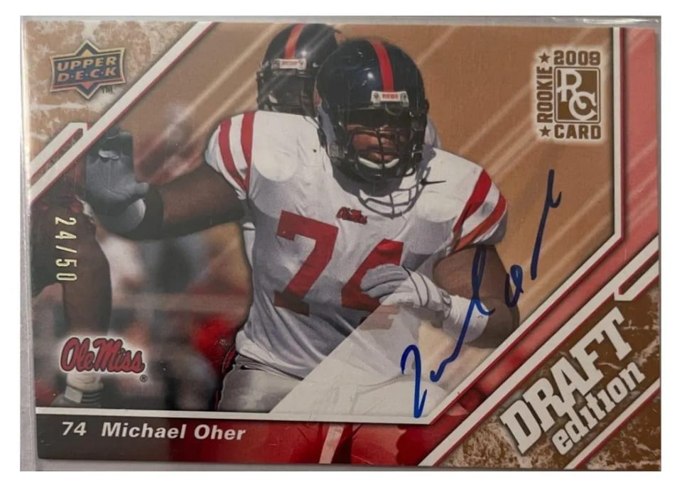 2009 Upper Deck Draft Edition Michael Oher #44 card