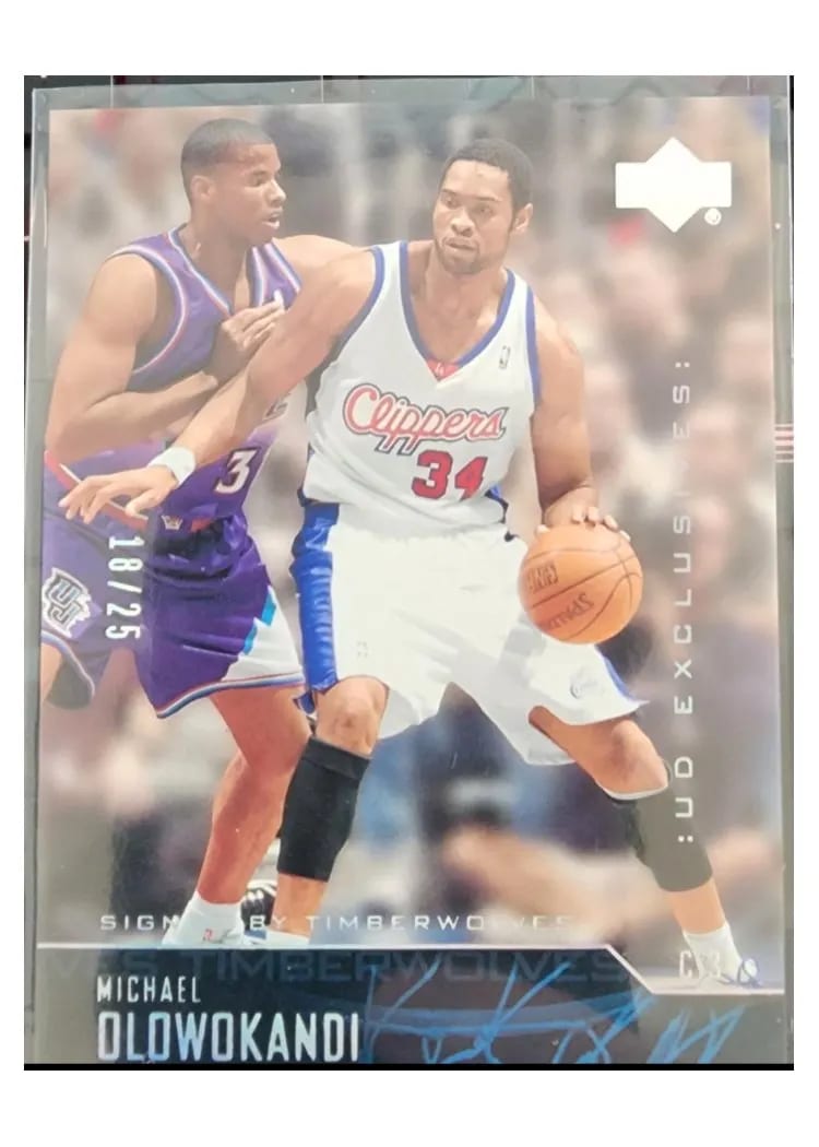 2003 Upper Deck Michael Olowokandi #155 card