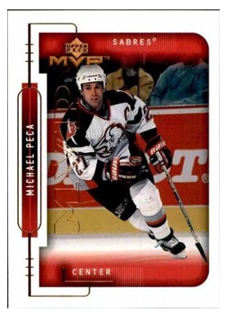 1999 Upper Deck MVP Michael Peca #23 card