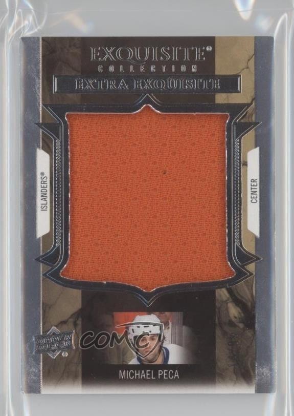2025-26 Upper Deck Black Diamond Exquisite Extra Exquisite Jersey Michael Peca #ECE-MP card
