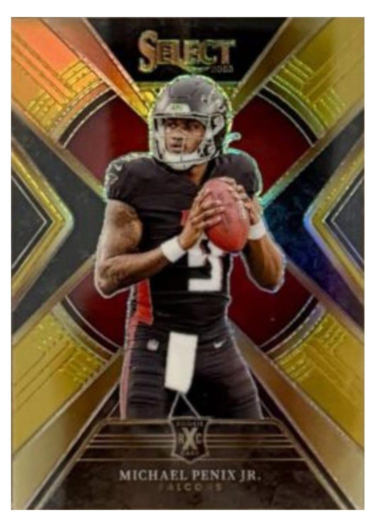 2023 Panini Select 2024 XRC Prizm Michael Penix Jr. #504 card