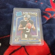 2024 Donruss Rated Rookies Retro Michael Penix Jr. #7 card