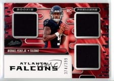 2024 Panini Absolute Rookie Premiere Materials Michael Penix Jr. #RPM-MPJ
