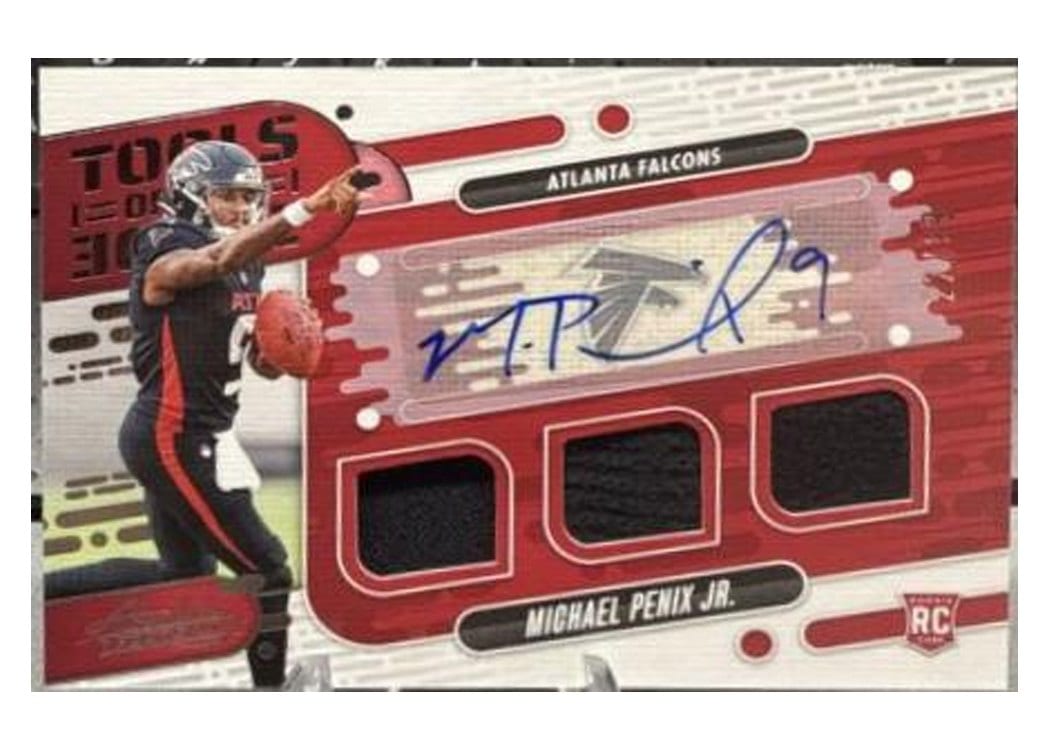 2024 Panini Absolute Tools of the Trade Triple Michael Penix Jr. #TOTT-MPX