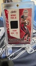 2024 Panini Absolute War Room Materials Michael Penix Jr. #WRM-MPJ card