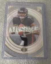 2024 Panini Illusions Mystique Autographs Michael Penix Jr. #9 card