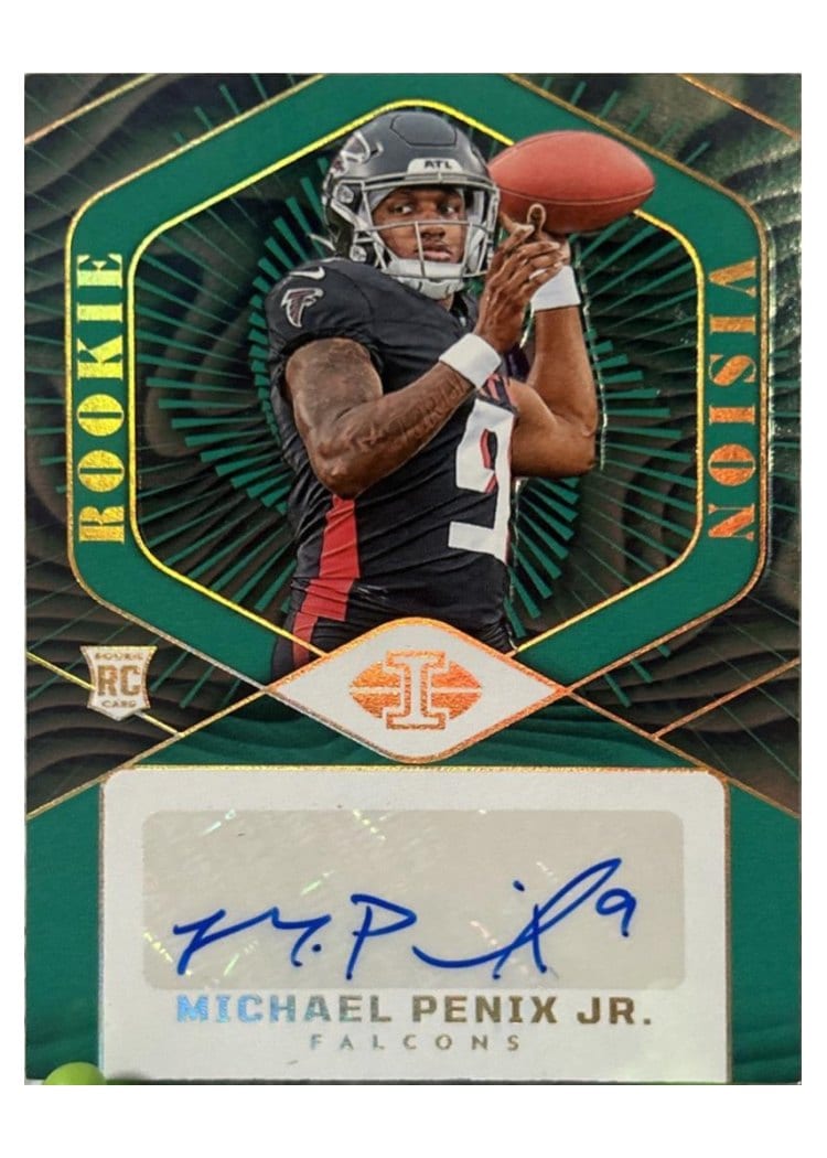 2024 Panini Illusions Rookie Vision Signatures Michael Penix Jr. #2 card