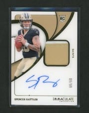 2024 Panini Immaculate Collection Immaculate Numbers Rookie Patch Autographs Michael Penix Jr. #2 card