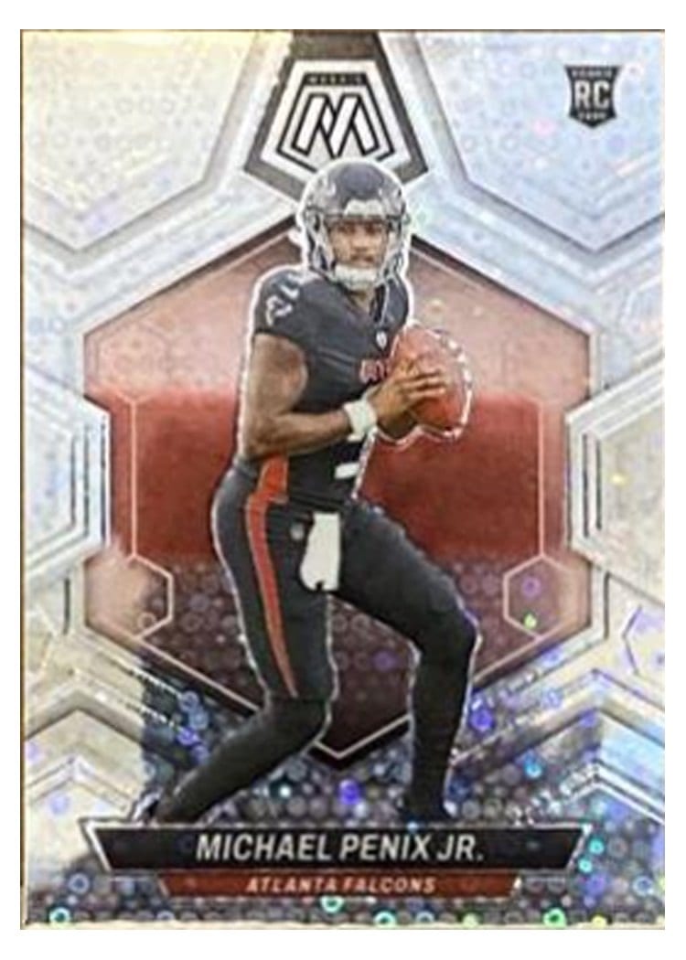 2024 Panini Mosaic Base Set Michael Penix Jr. No Huddle Silver #308 card