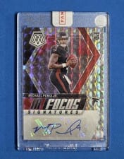 2024 Panini Mosaic In Focus Signatures Michael Penix Jr. #IF-MPJ card