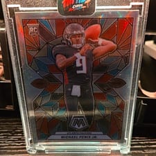 2024 Panini Mosaic Stained Glass Michael Penix Jr. #SG-24 card