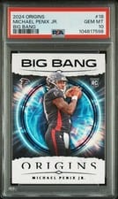2024 Panini Origins Big Bang Michael Penix Jr. #18 card