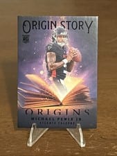 2024 Panini Origins Origin Story Michael Penix Jr. #5 card