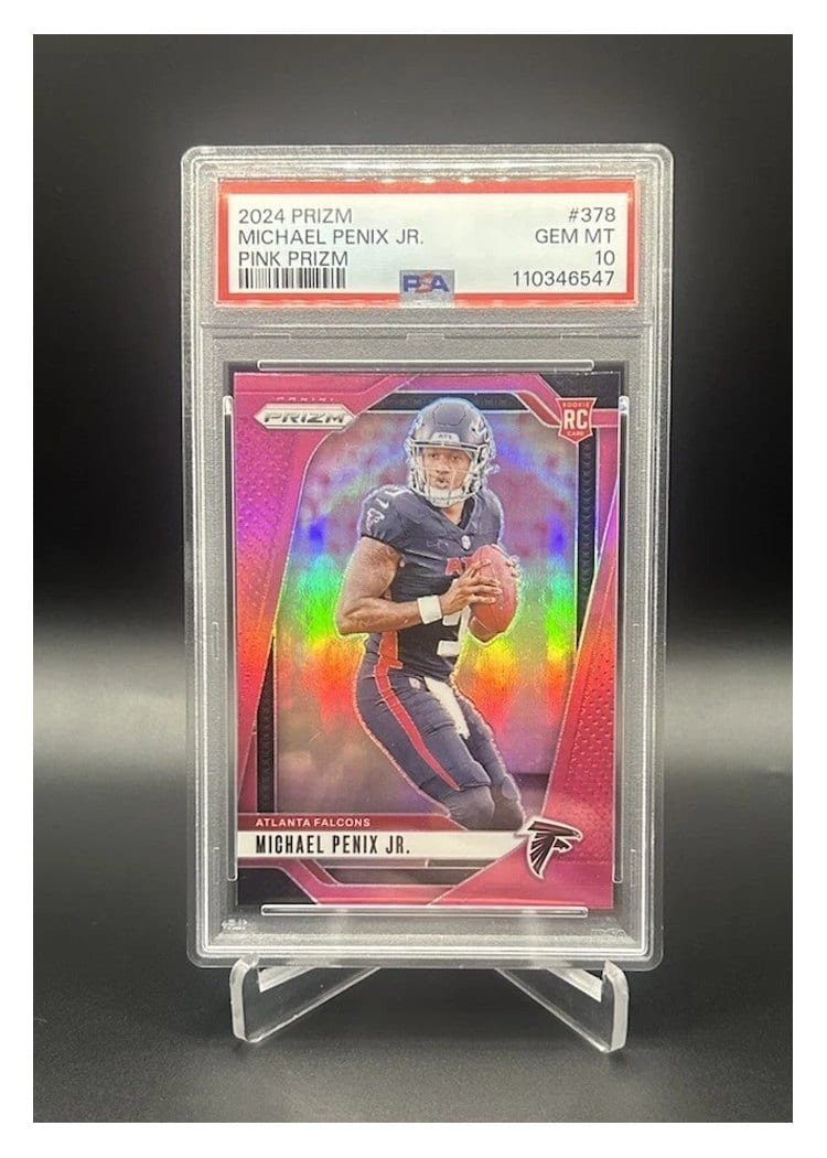 2024 Panini Prizm Base Set Michael Penix Jr. #378 card