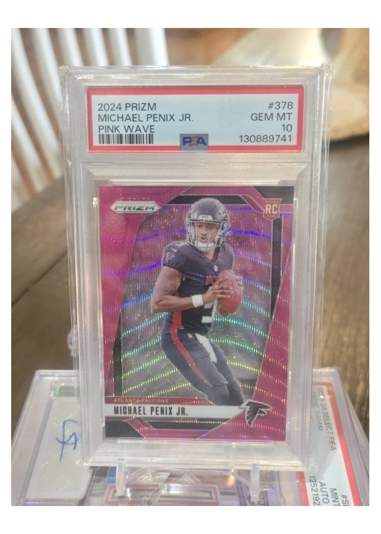 2024 Panini Prizm Base Set Michael Penix Jr. #378 card