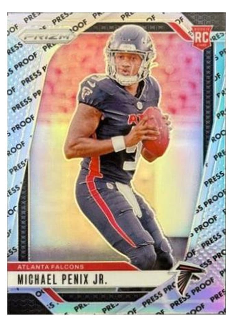 2024 Panini Prizm Base Set Michael Penix Jr. #378 card