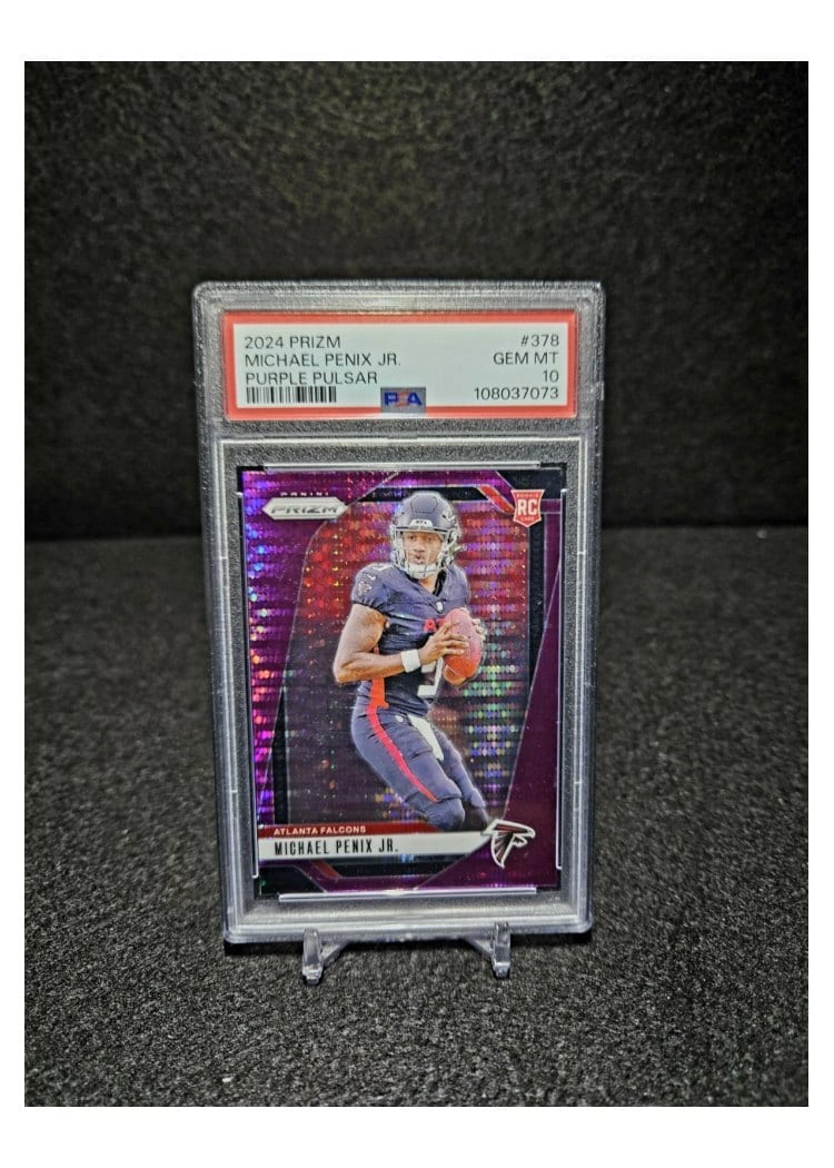 2024 Panini Prizm Base Set Michael Penix Jr. #378 card