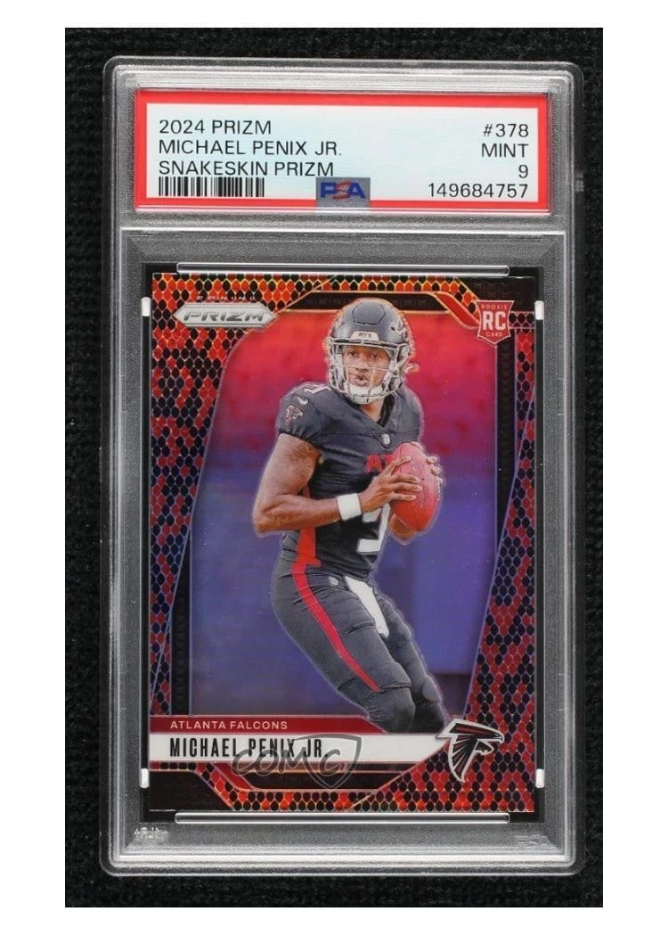 2024 Panini Prizm Base Set Michael Penix Jr. #378 card