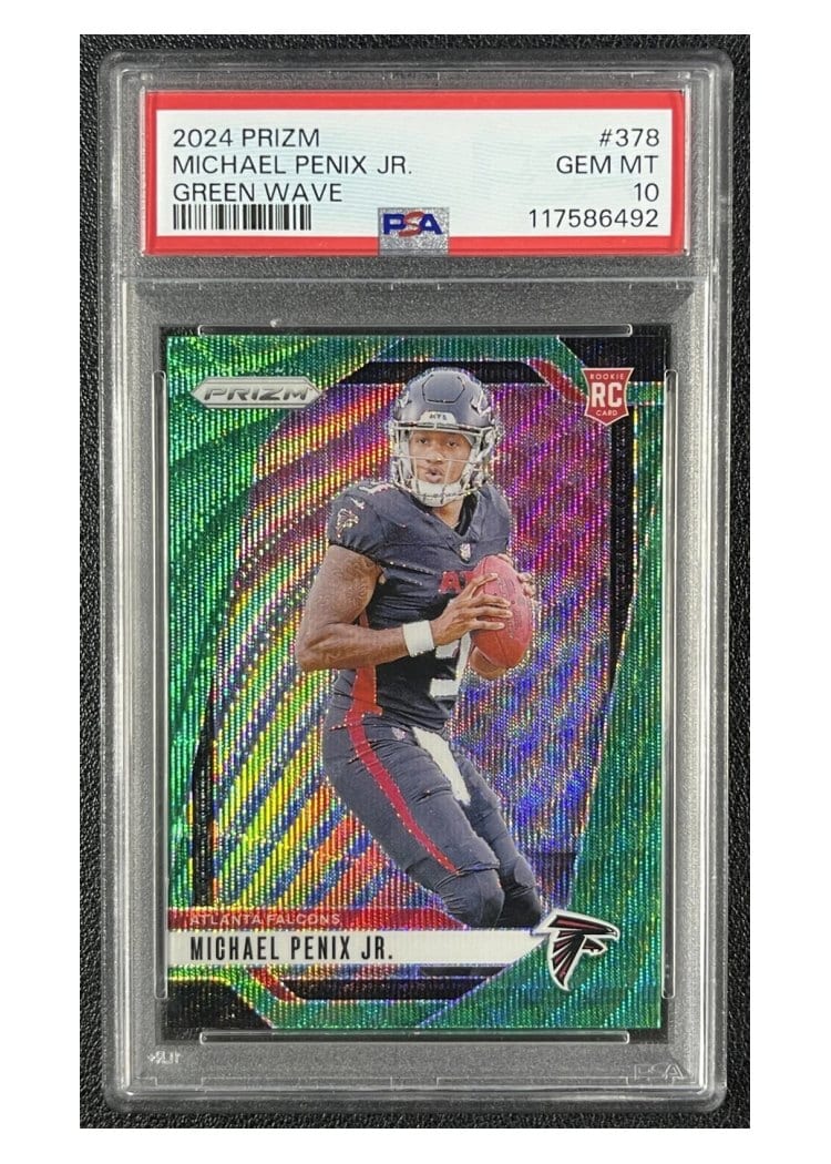 2024 Panini Prizm Base Set Michael Penix Jr. #378 card