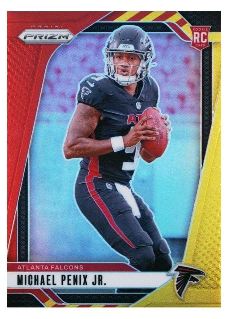 2024 Panini Prizm Base Set Michael Penix Jr. #378 card