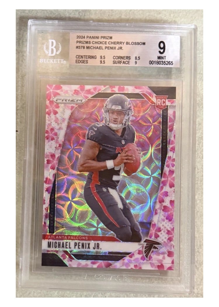 2024 Panini Prizm Base Set Michael Penix Jr. #378 card