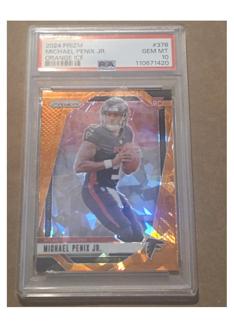 2024 Panini Prizm Base Set Michael Penix Jr. #378 card