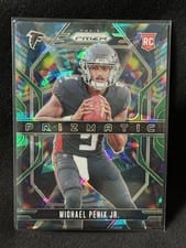 2024 Panini Prizm Prizmatic Michael Penix Jr. #10 card