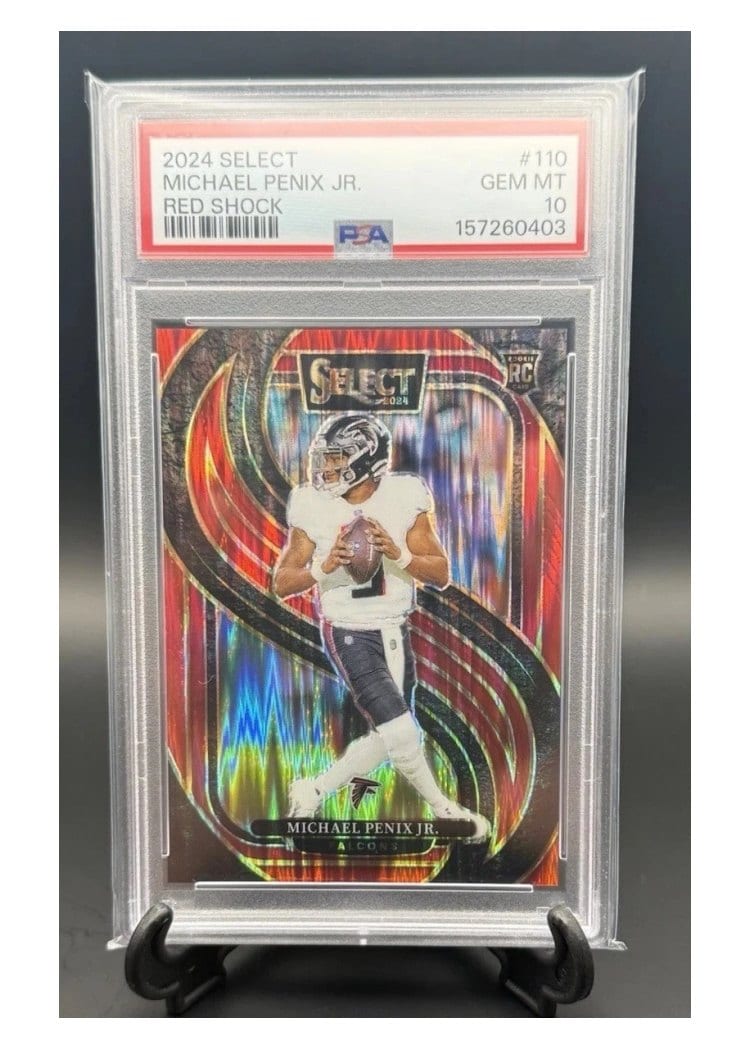 2024 Panini Select Base Set Michael Penix Jr. #110 card