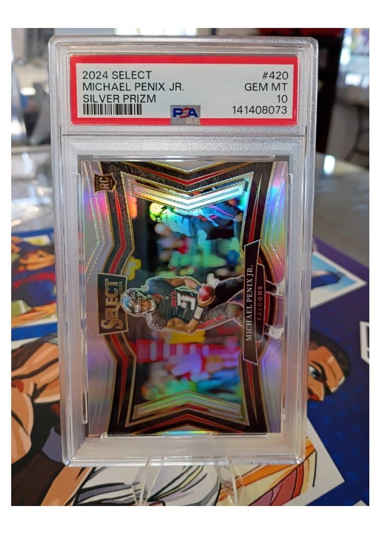 2024 Panini Select Base Set Michael Penix Jr. #420 card