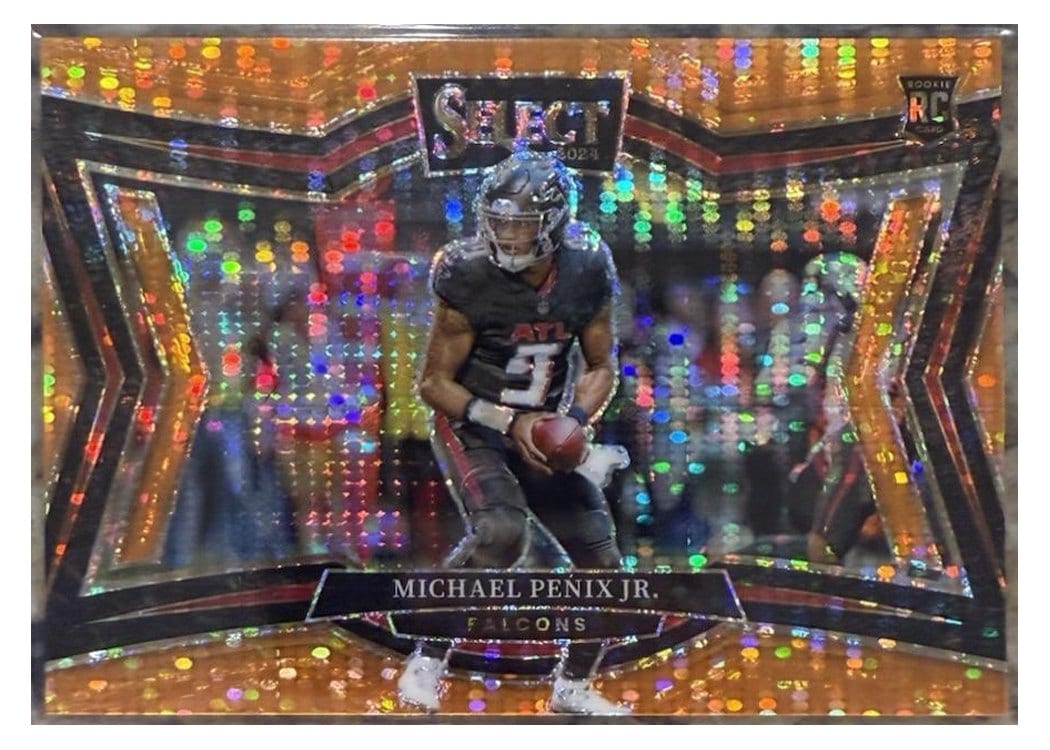 2024 Panini Select Base Set Michael Penix Jr. #420 card
