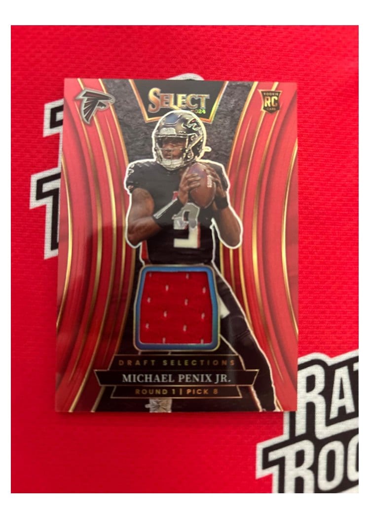 2024 Panini Select Draft Selections Memorabilia Michael Penix Jr. #9 card