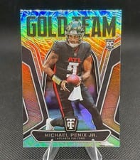 2024 Panini Totally Certified Gold Team Michael Penix Jr. #23 card