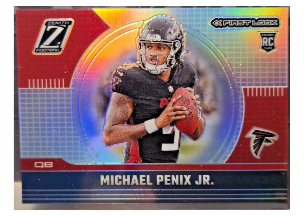 2024 Panini Zenith First Look Michael Penix Jr. #9 card
