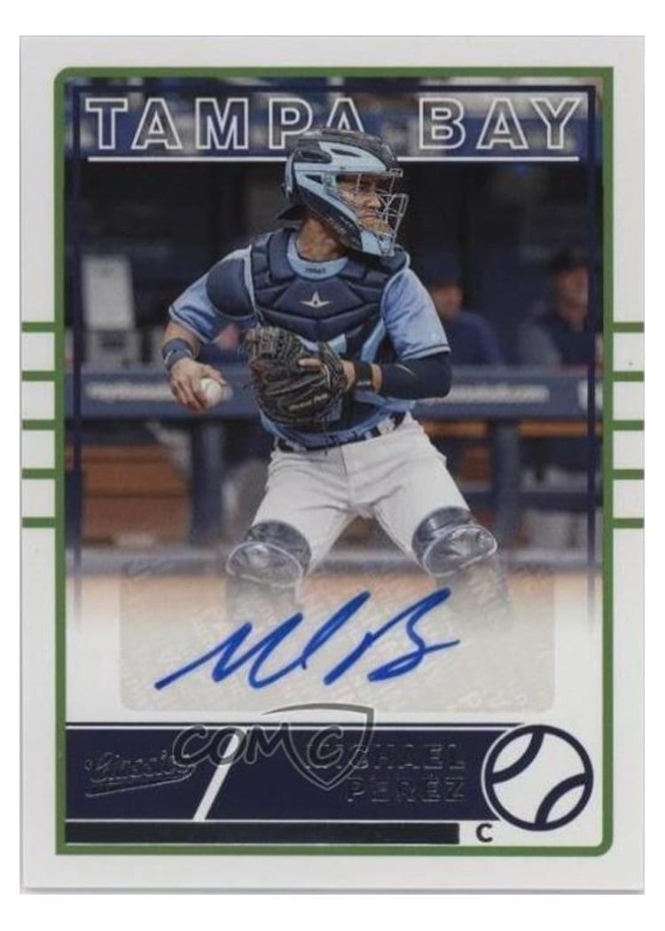 2020 Panini Chronicles Classics Autographs Michael Perez #CA-MP card