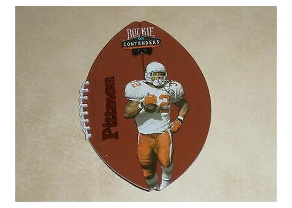 1998 Playoff Contenders Leather Michael Pittman #2 card
