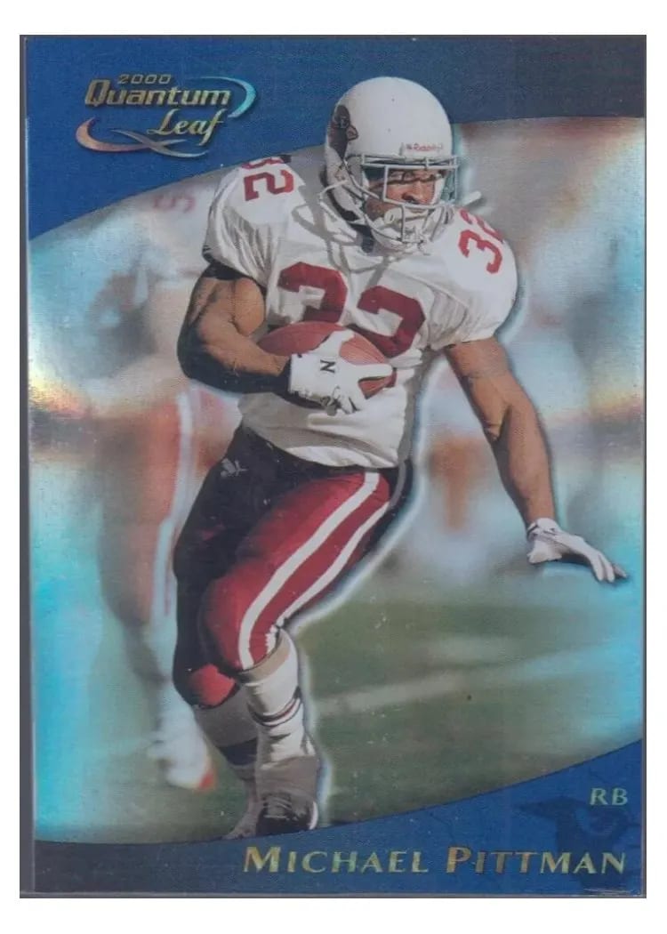 2000 Quantum Leaf Michael Pittman #5 card
