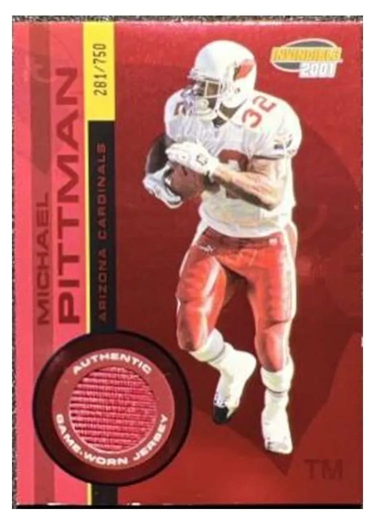 2001 Pacific Invincible Michael Pittman #5 card