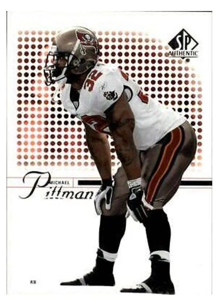 2002 SP Authentic Michael Pittman #29 card