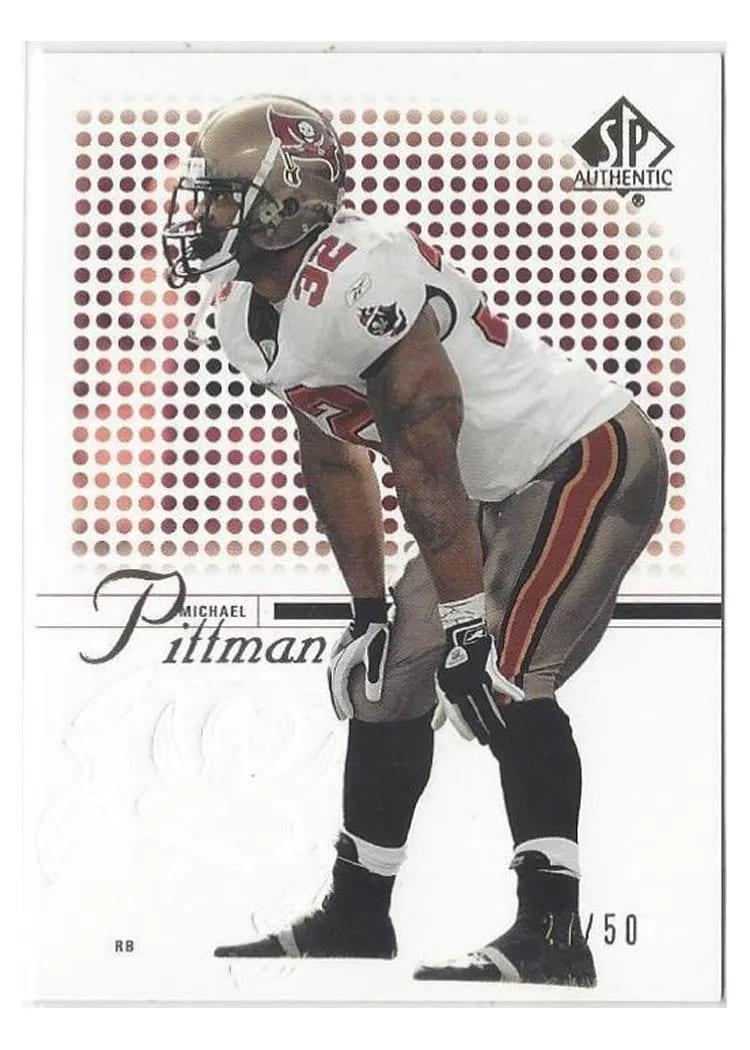 2002 SP Authentic Michael Pittman #29 card