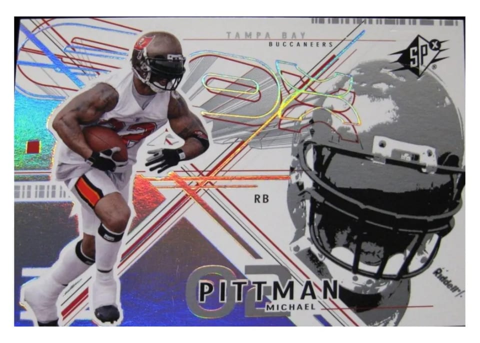 2002 Spx Michael Pittman #77 card