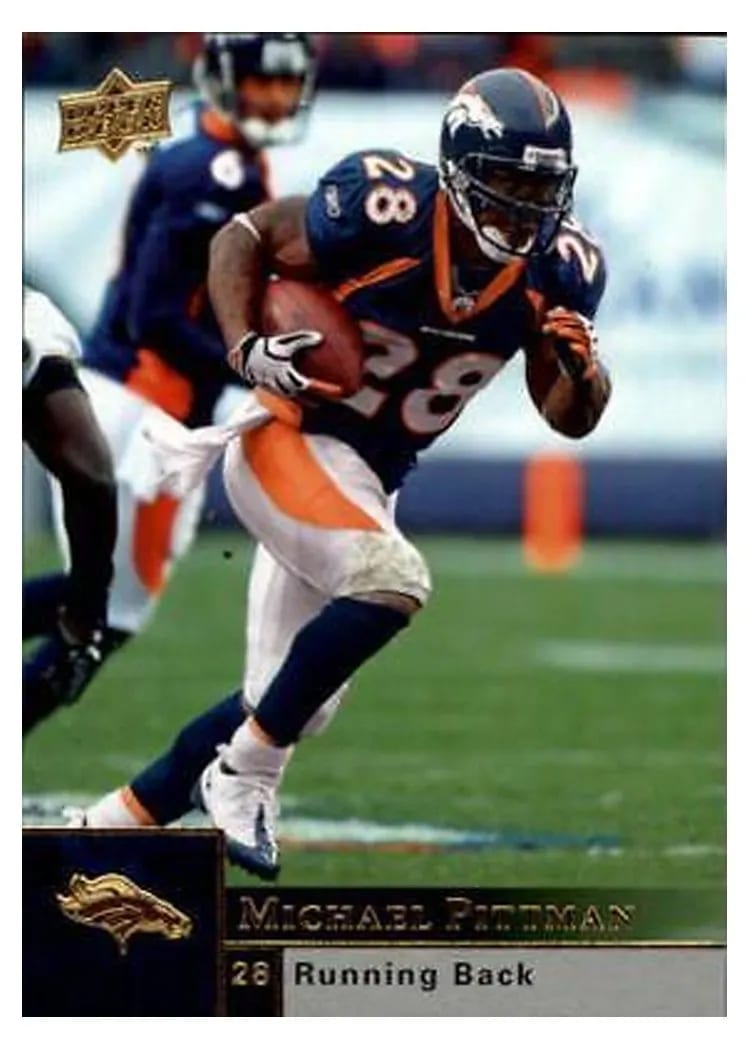 2009 Upper Deck Michael Pittman #62 card