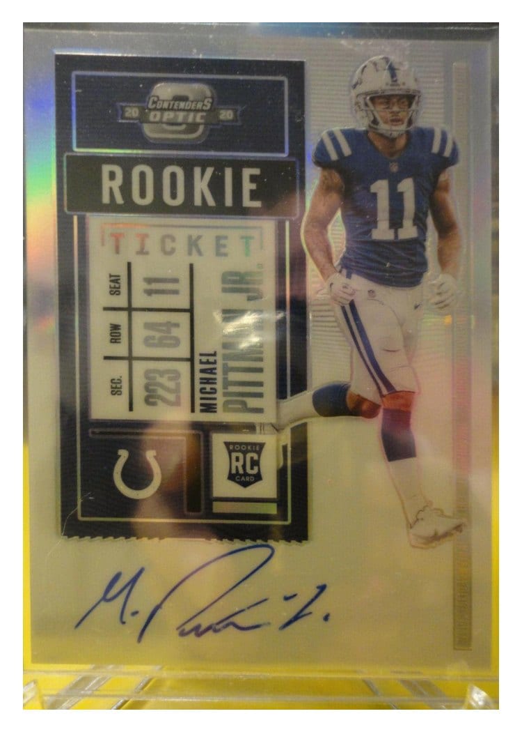 2020 Panini Contenders Optic Base Set Michael Pittman Jr #114 card