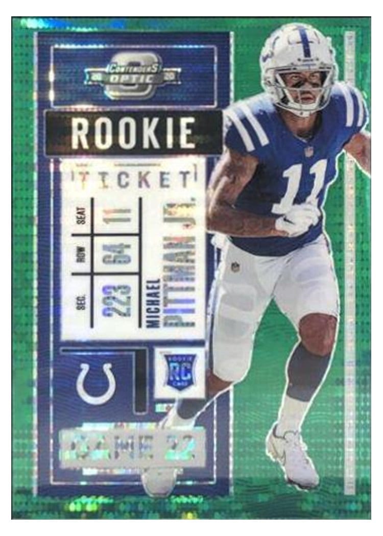 2020 Panini Contenders Optic Base Set Michael Pittman Jr #91 card