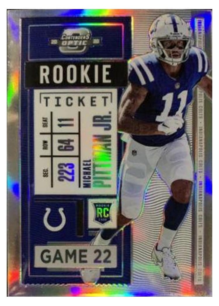 2020 Panini Contenders Optic Base Set Michael Pittman Jr #91 card