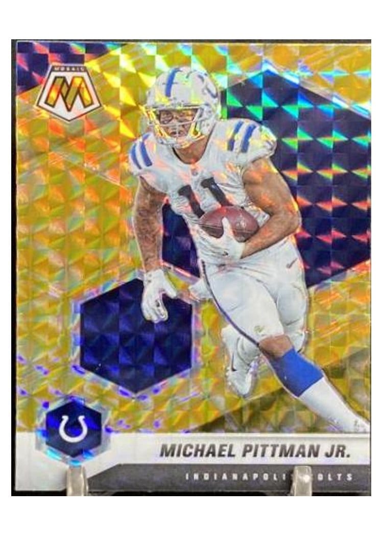 2021 Panini Mosaic Base Set Michael Pittman Jr. #93 card