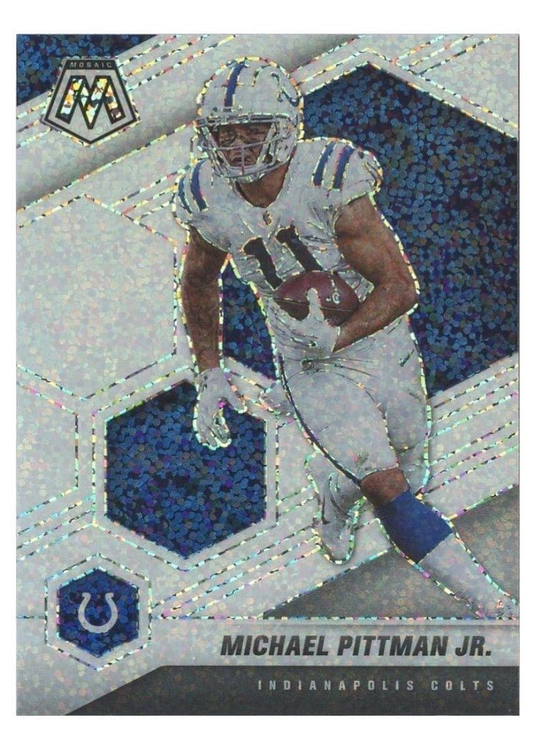 2021 Panini Mosaic Base Set Michael Pittman Jr. #93 card