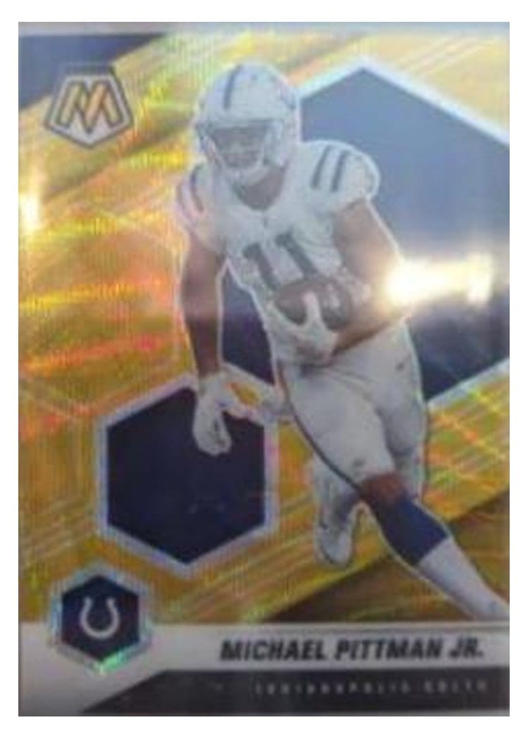 2021 Panini Mosaic Base Set Michael Pittman Jr. #93 card