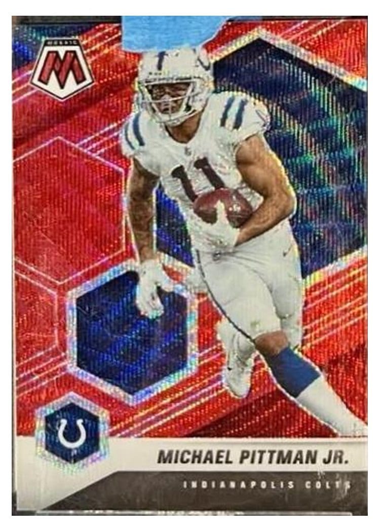 2021 Panini Mosaic Base Set Michael Pittman Jr. #93 card